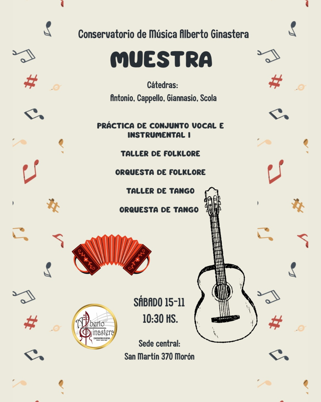 Muestras folklore y tango nov 2025